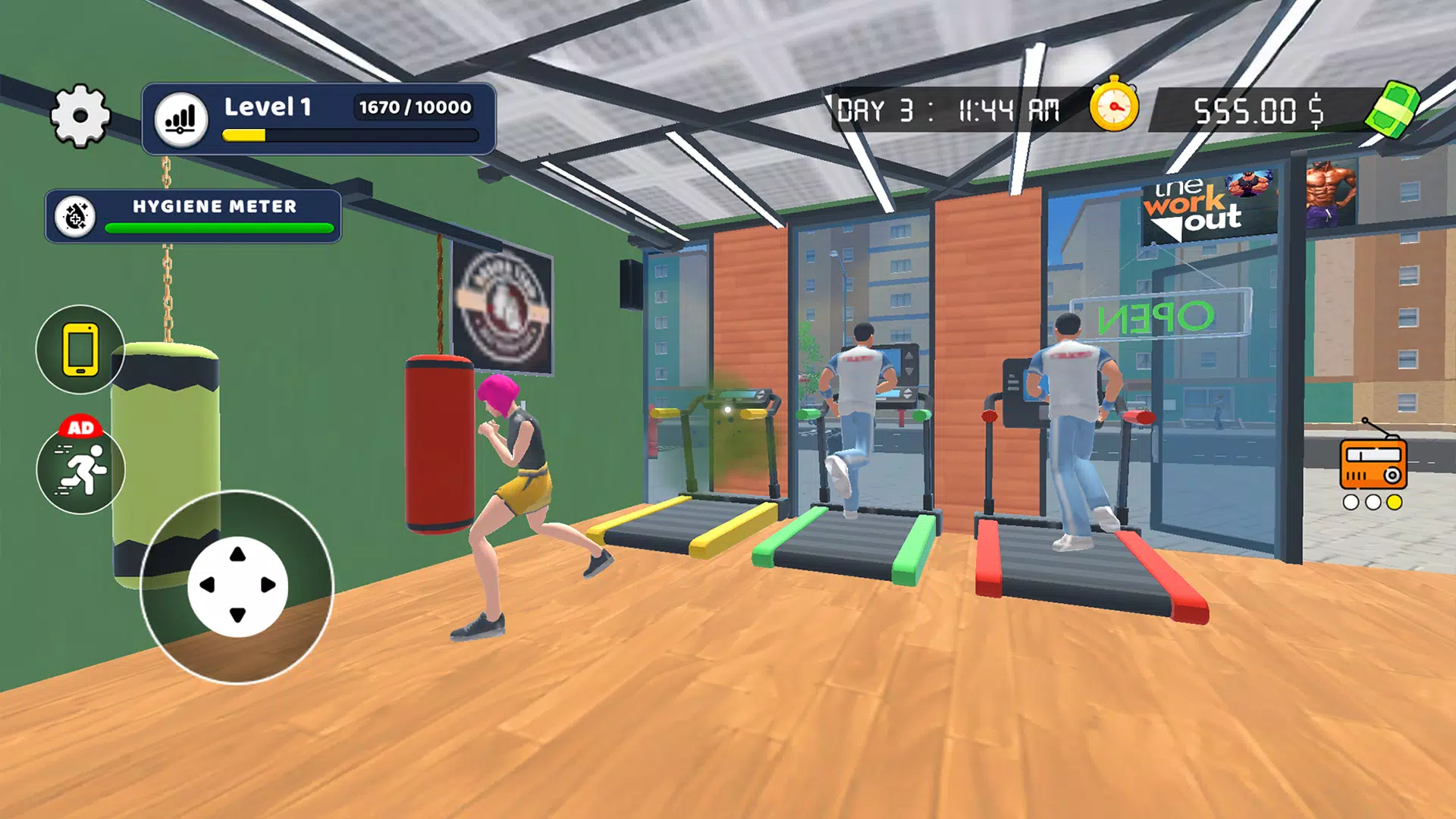 Boxing Workout Simulator Game Captura de pantalla 2