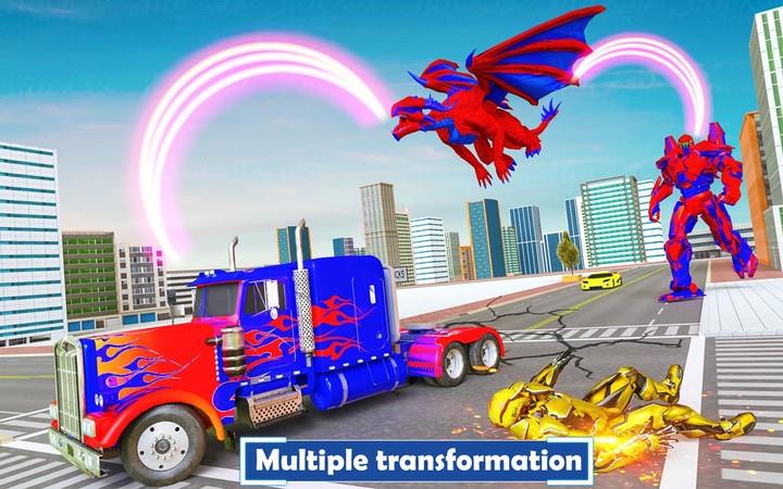 Dragon Robot Truck Transform スクリーンショット 1