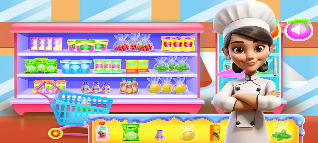 cooking game dessert maker Tangkapan skrin 0