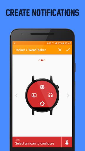 WearTasker - Tasker for Wear ဖန်သားပြင်ဓာတ်ပုံ 1