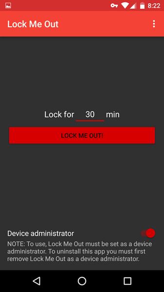 Lock Me Out - App/Site Blocker स्क्रीनशॉट 2