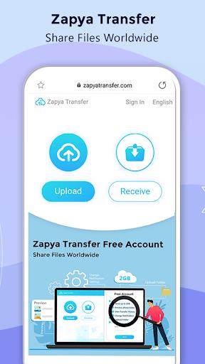 Zapya - File Transfer, Share Capture d'écran 0