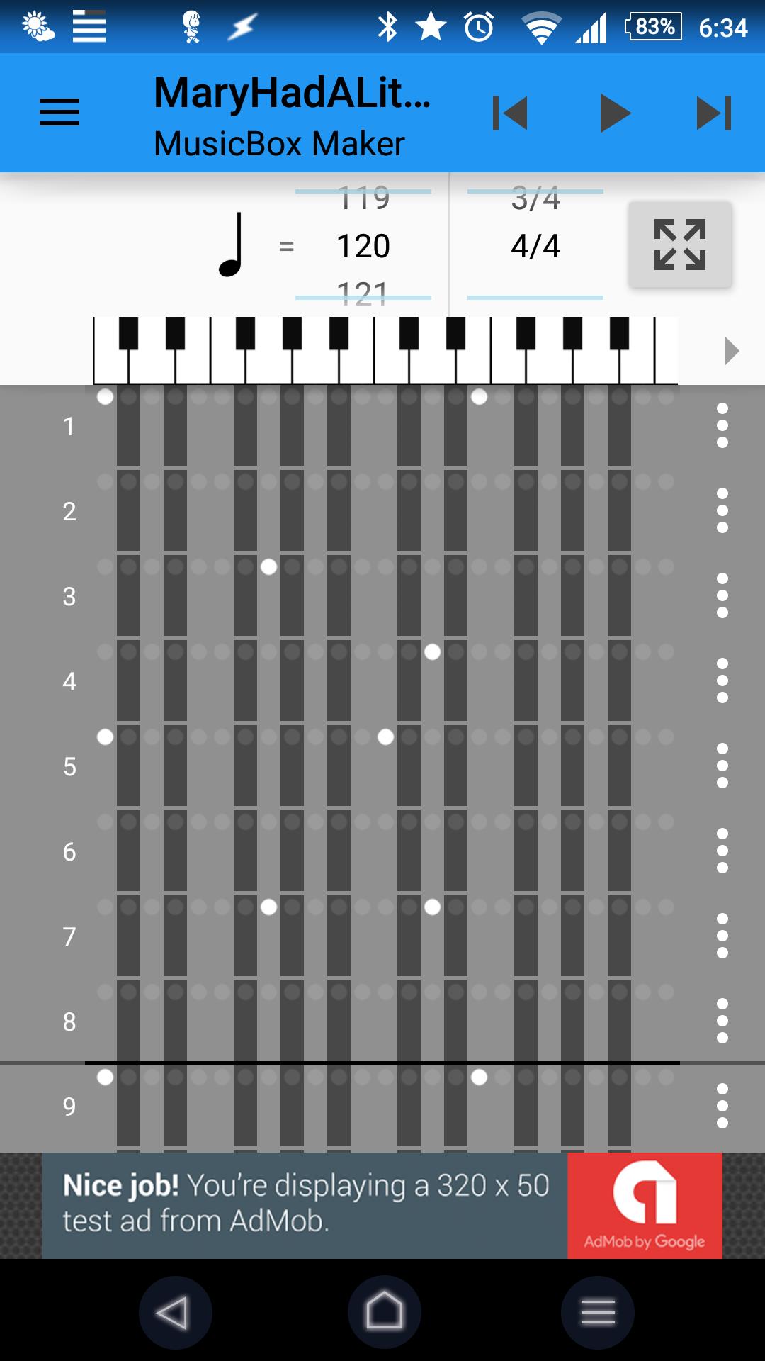 MusicBox Maker スクリーンショット 1