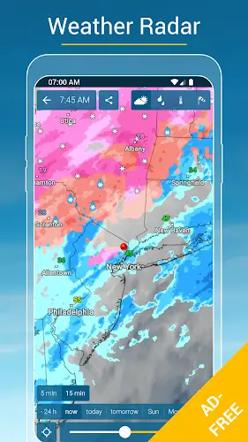 Weather & Radar USA - Pro Ekran Görüntüsü 1