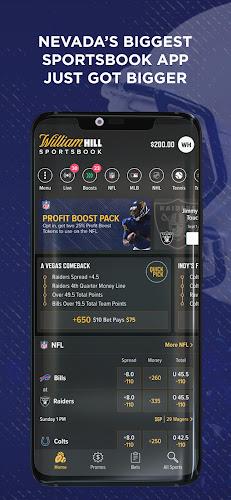 William Hill Nevada Sportsbook ภาพหน้าจอ 0