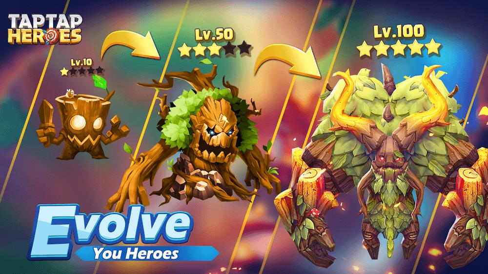 Taptap Heroes: ldle RPG ဖန်သားပြင်ဓာတ်ပုံ 1