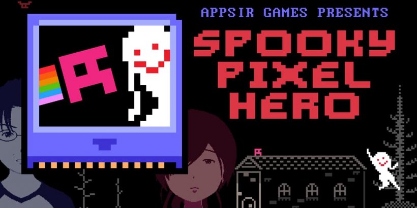 Khám phá trò chơi theo phong cách Atari bị ma ám trong Spooky Pixel Hero, phần tiếp theo của DERE Vengeance của Appsir