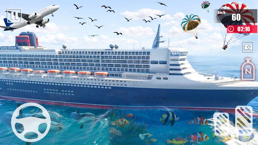 Cruise Ship Simulator Tangkapan skrin 2