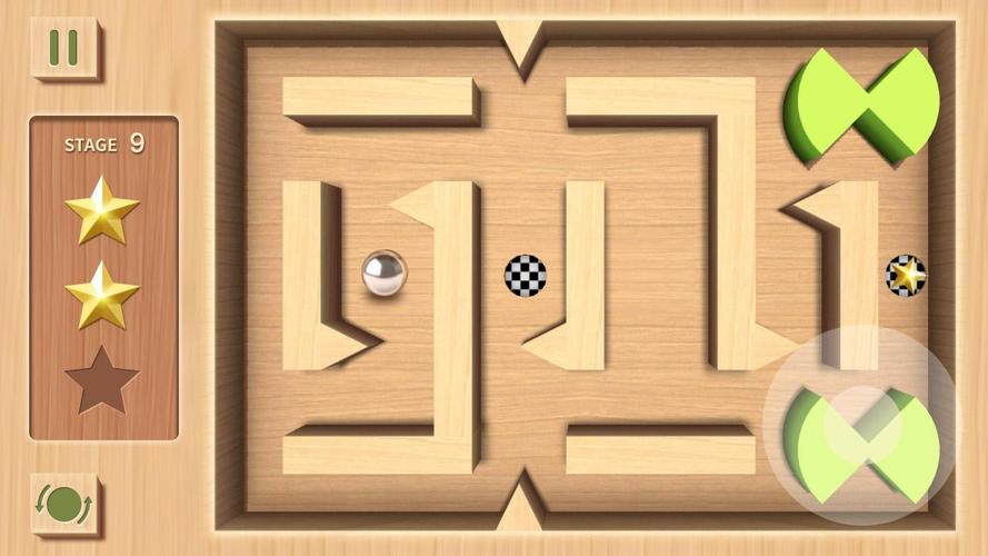 Maze Rolling Ball 3D Ekran Görüntüsü 0