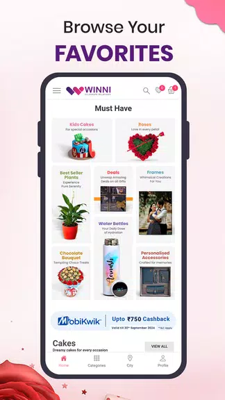 Winni - Cake, Flowers & Gifts ภาพหน้าจอ 3