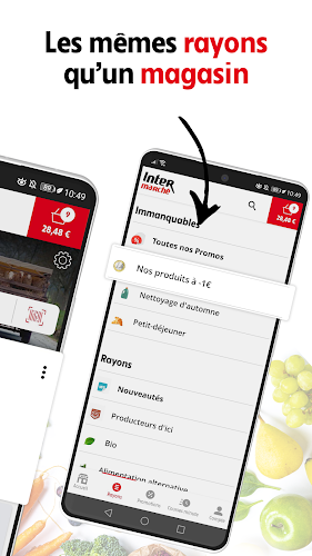 Intermarché – courses en ligne 스크린샷 1