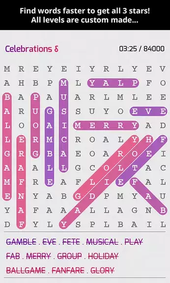 Super Word Search Puzzles應用截圖第0張