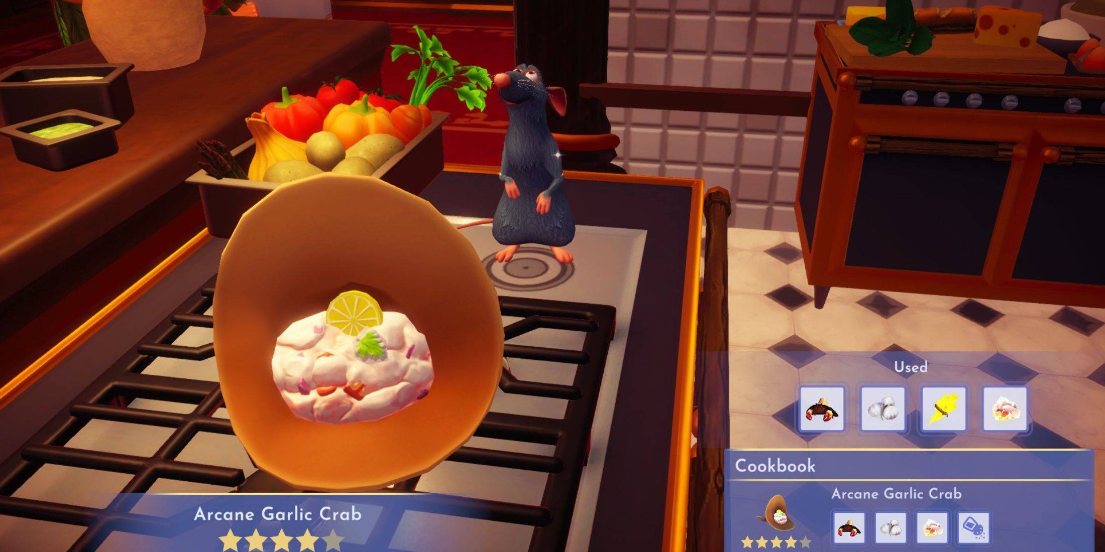 迪士尼梦幻星谷：秘制香蒜螃蟹配方