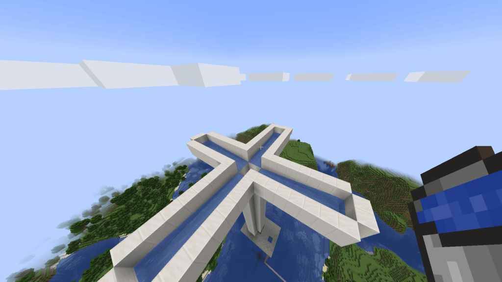 Minecraft中的暴民源泉的水沟