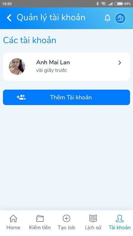 Golike - Kiếm Tiền Online Từ MXH スクリーンショット 0