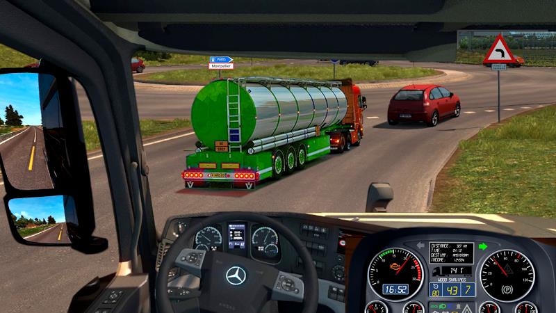 Truck Sim :Modern Tanker Truck應用截圖第1張