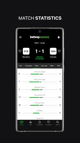 Betway Scores 스크린샷 3