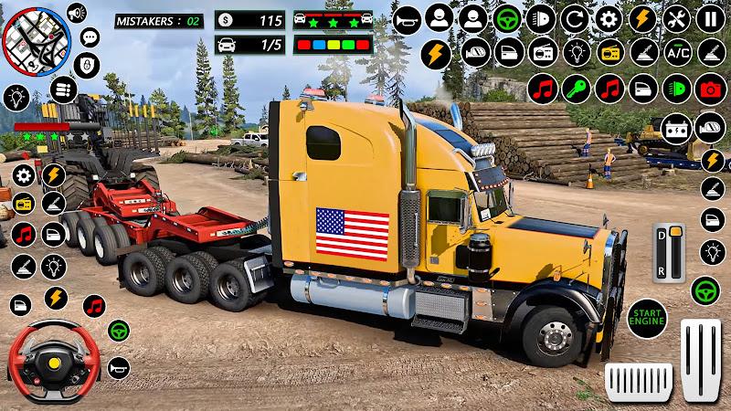 US Cargo Truck Simulator Games Скриншот 2