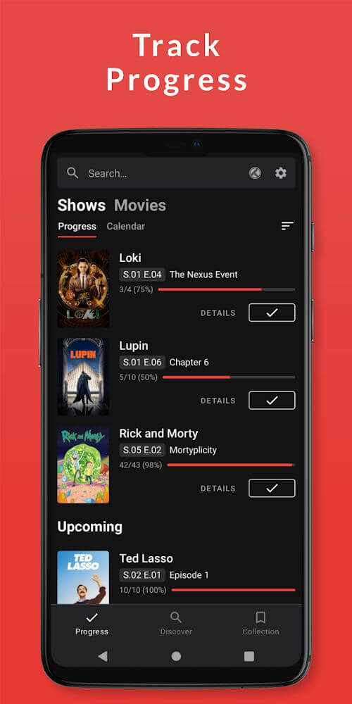 Showly: Track Shows & Movies スクリーンショット 3