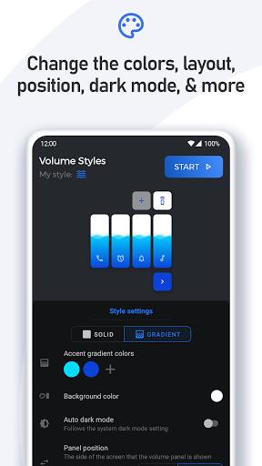 Volume Styles - Custom control Tangkapan skrin 1