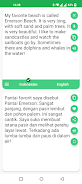 Indonesian - English Translato Captura de pantalla 1