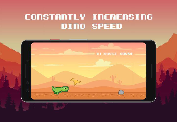Dino - desert runner Ekran Görüntüsü 2