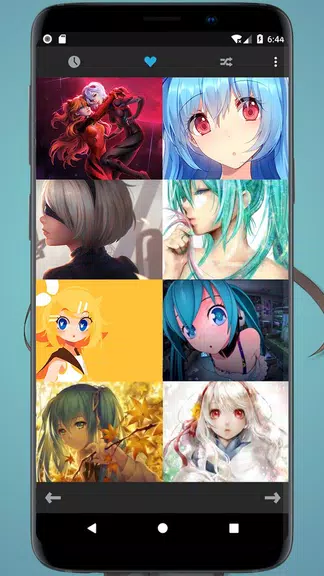 Beauty Anime Girls Wallpapers Captura de tela 2