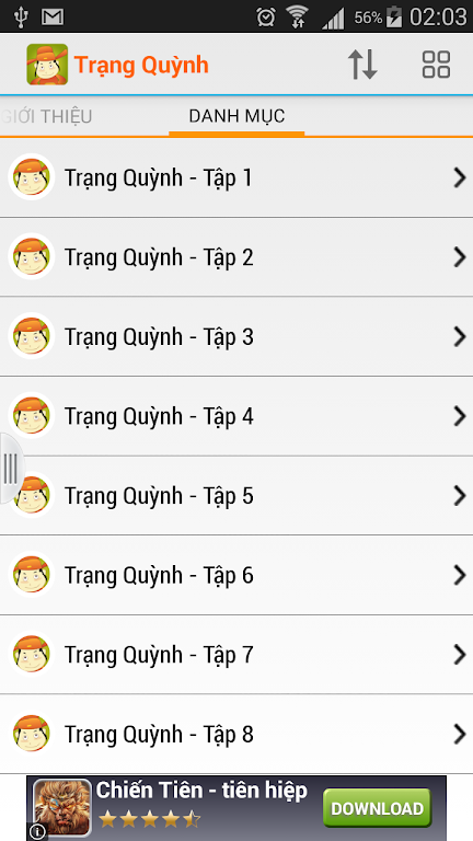 Trạng Quỳnh (trọn bộ) Ảnh chụp màn hình 0