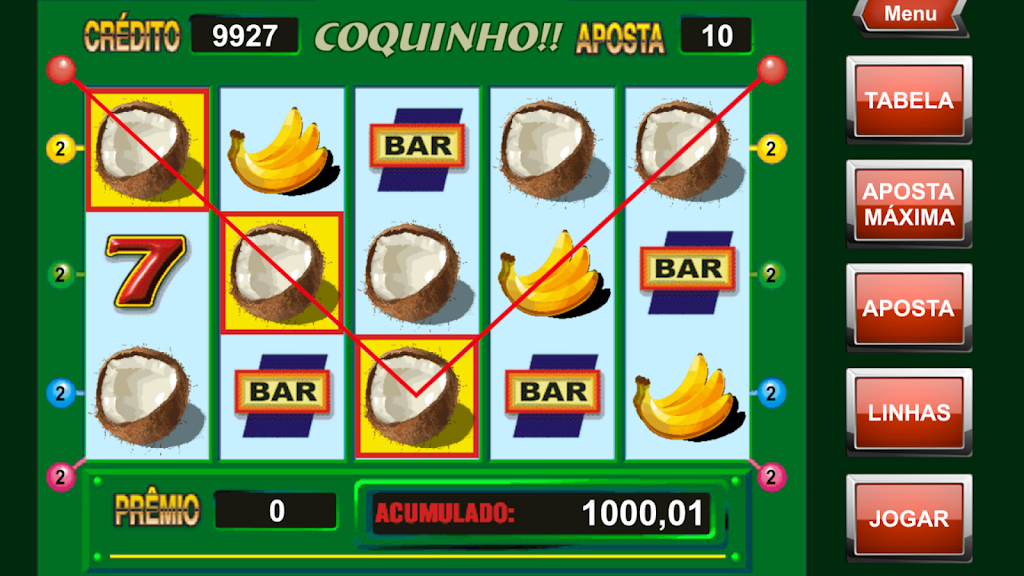 Caça Níquel do Coquinho 스크린샷 0