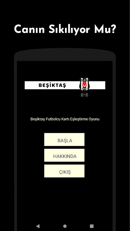 Beşiktaş Futbolcu Kart Eşleştirme Oyunu Capture d'écran 0