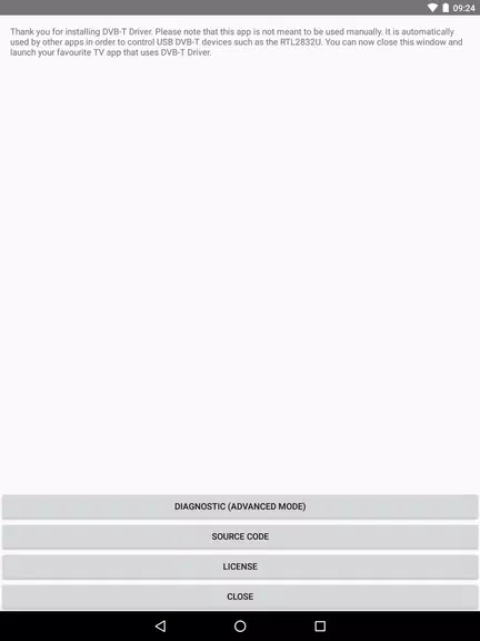 DVB-T Driver ဖန်သားပြင်ဓာတ်ပုံ 2