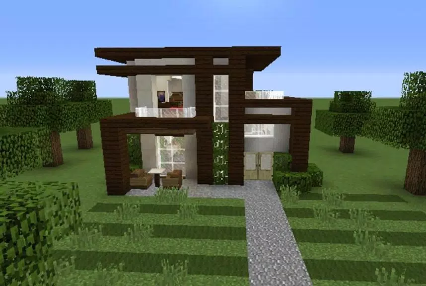 Modern MCPE Houses PRO Tangkapan skrin 1