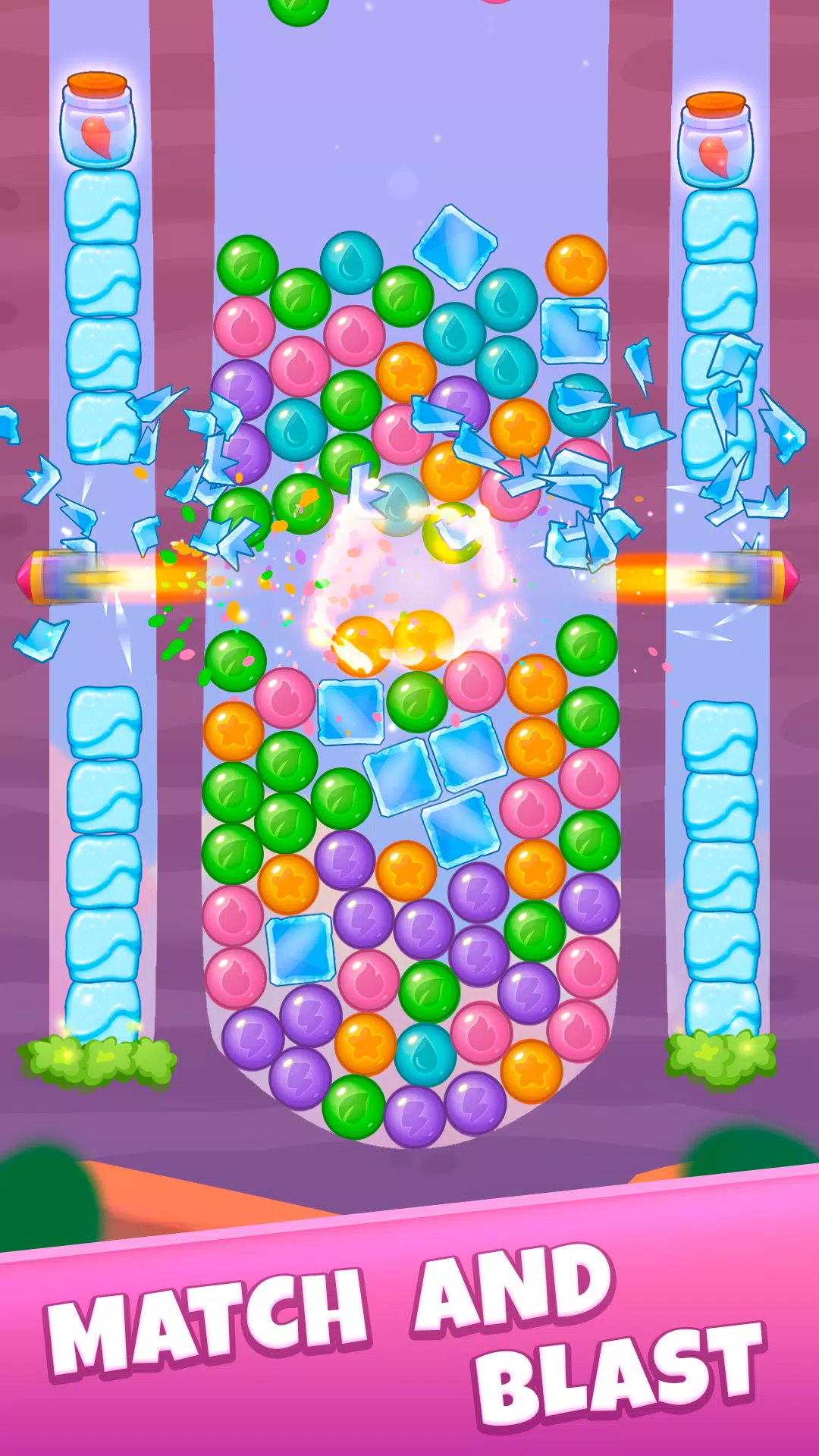 Pop Blast - Match Ball Puzzle Screenshot 2