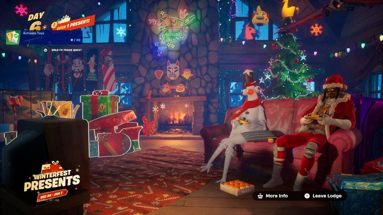 如何在 Fortnite 中免費領取 Santa Dogg 服裝