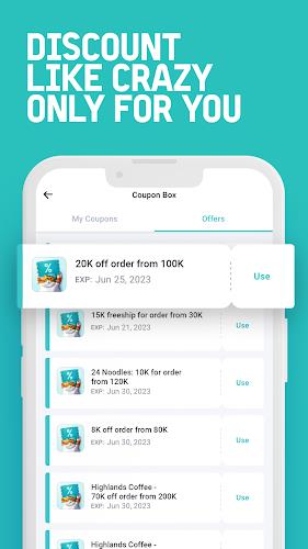 BAEMIN - Food delivery app ဖန်သားပြင်ဓာတ်ပုံ 0