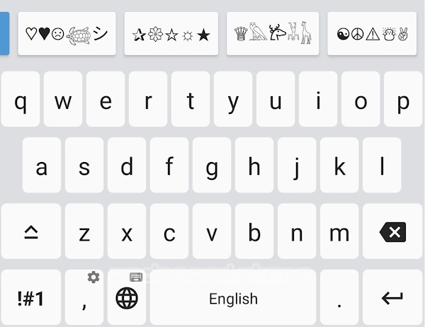 Fonts Font Keyboard for Emoji Symbols & Kaomoji স্ক্রিনশট 3