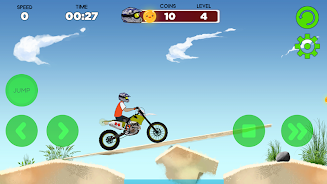 Enduro extreme motocross stunt Schermafbeelding 2