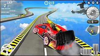 Impossible GT Racing Car Stunt Zrzut ekranu 1