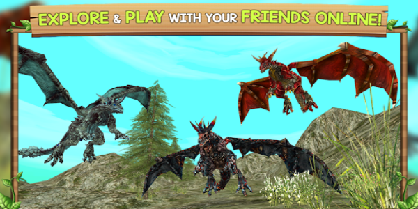 Dragon Sim Online: Be A Dragon Captura de pantalla 0
