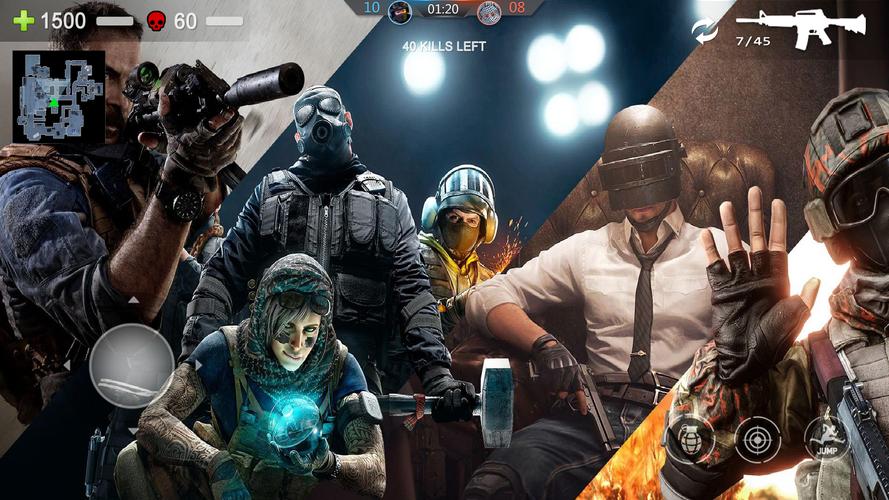 FPS Commando Shooter Games Capture d'écran 3