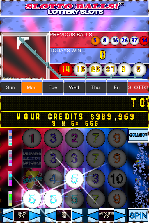 Slotto Balls™ Lottery Fruit Machine Screenshot 2