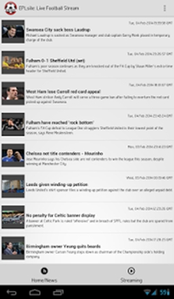 EPLsite: Live Football Stream स्क्रीनशॉट 1