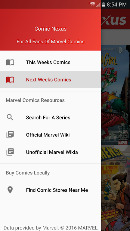 Comic Nexus Zrzut ekranu 1