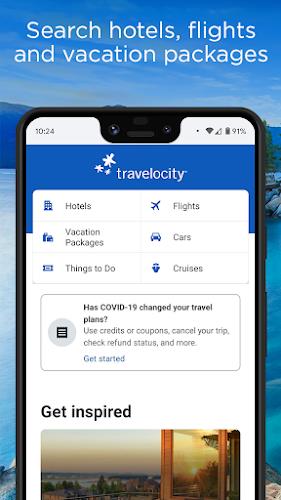 Travelocity Hotels & Flights Ảnh chụp màn hình 0