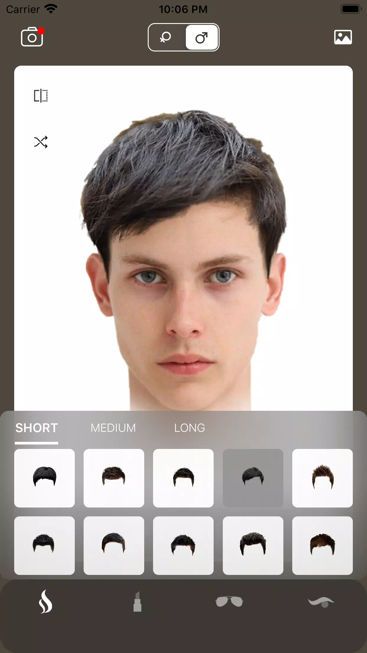 AI Hairstyle Try On・Bangs・Wigs Capture d'écran 2