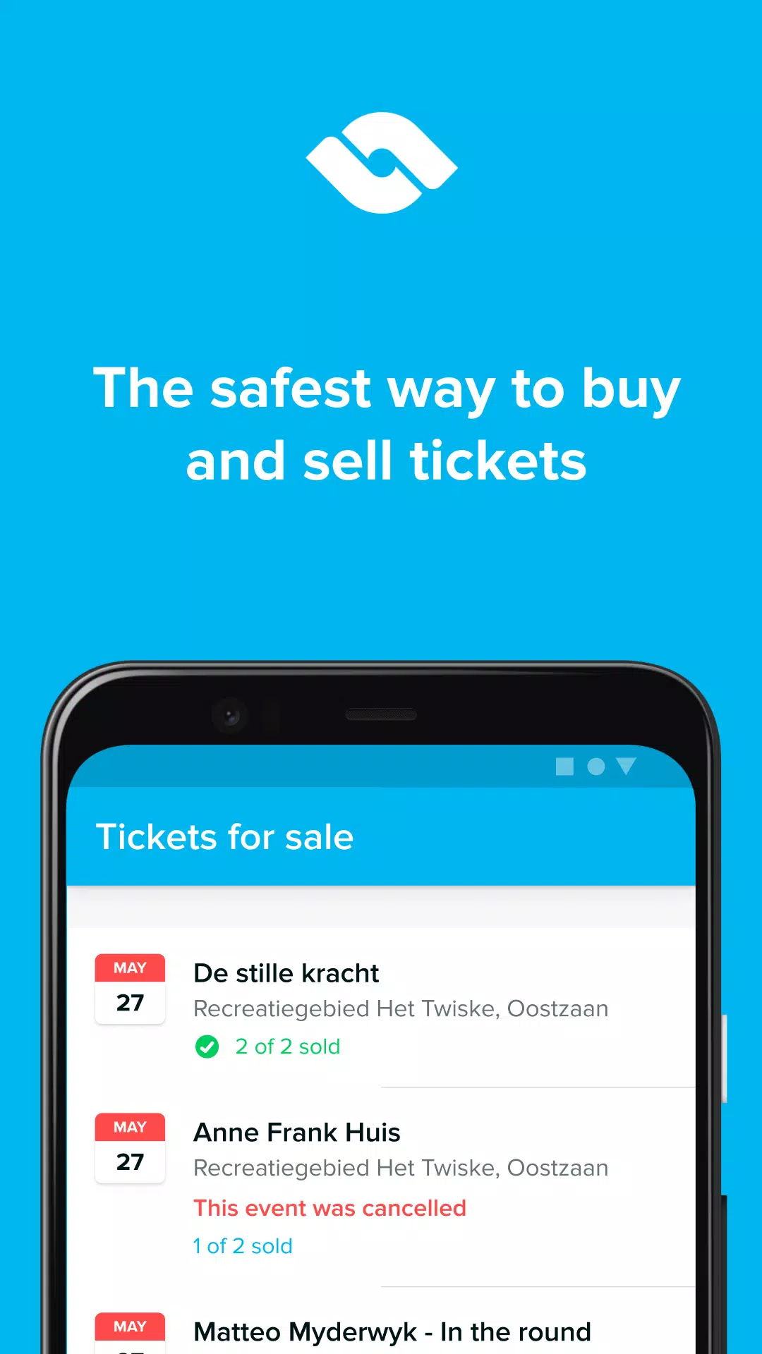 TicketSwap - Buy, Sell Tickets スクリーンショット 0