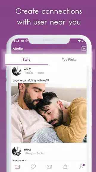 Gay Dating, Chat and Meet应用截图第1张