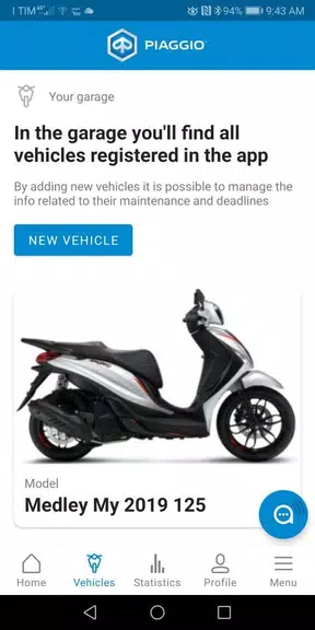 Piaggio Tangkapan skrin 1