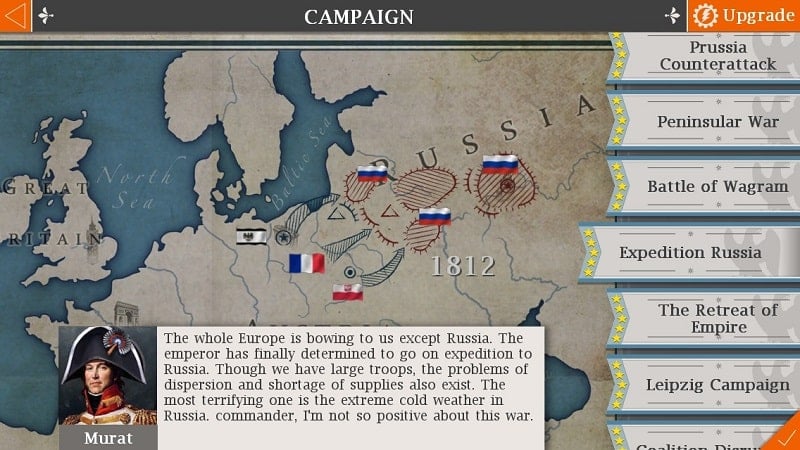 European War 4 : Napoleon Zrzut ekranu 2