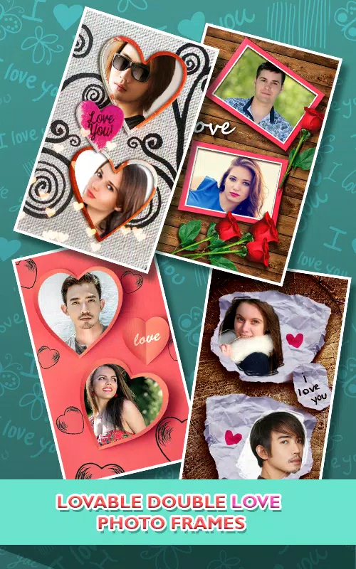 Love Photo frames Collage ဖန်သားပြင်ဓာတ်ပုံ 1